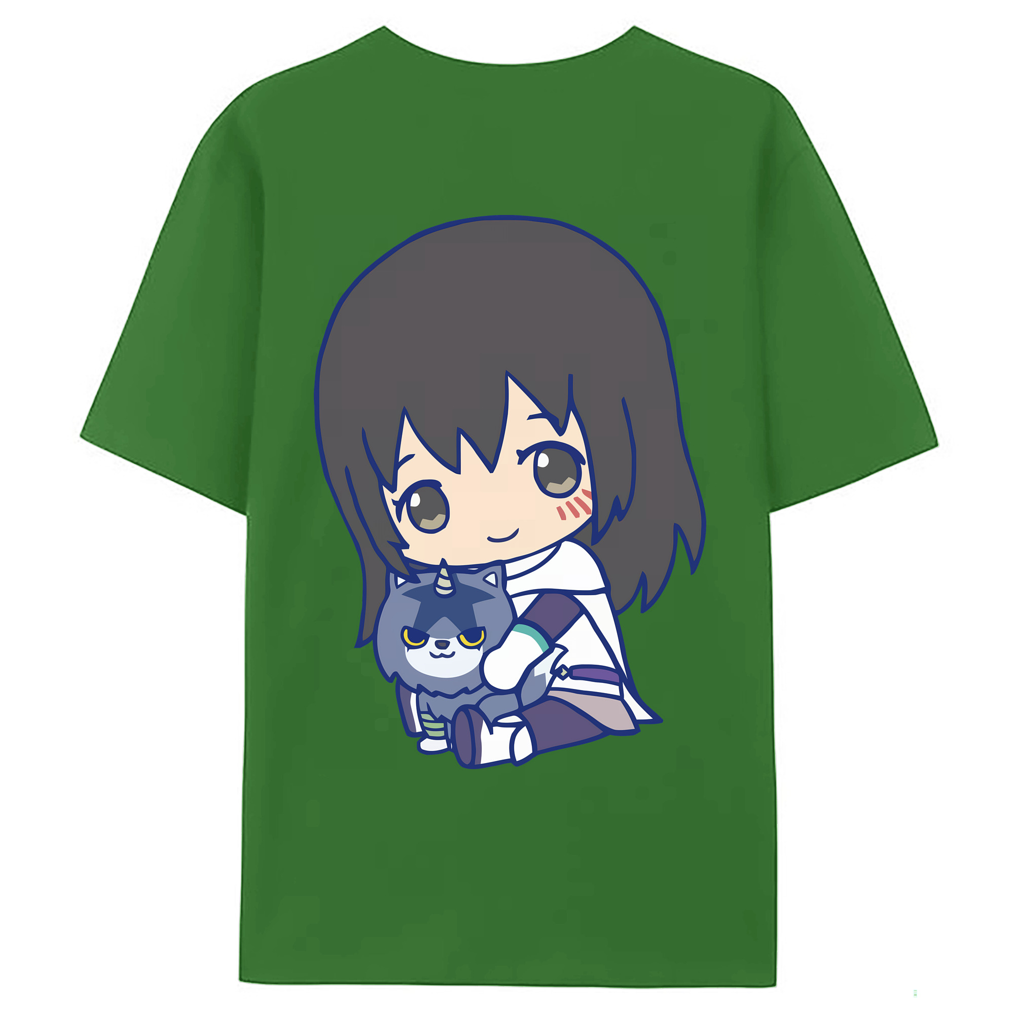 （画像用） 転スラ Regarding Reincarnated to Slime レディース半袖Tシャツ(バックプリント)